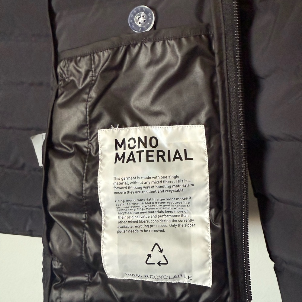 Helly Hansen Women's Black Mono Material Insulator Size Medium NWOT - Picture 6 of 8
